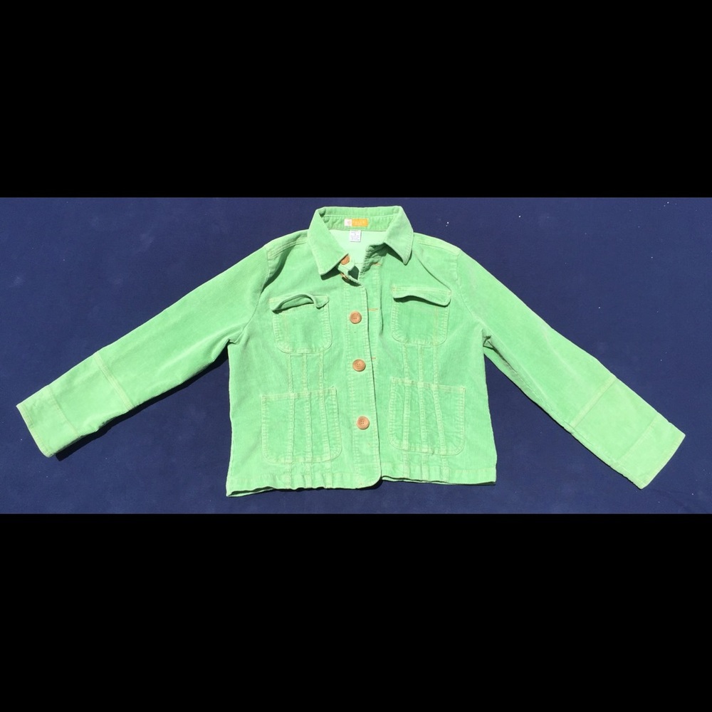 Tulle Plus Corduroy Jacket